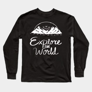 Let's travel Your Life is the best Adventure Explore the world travel lover summer spring Long Sleeve T-Shirt